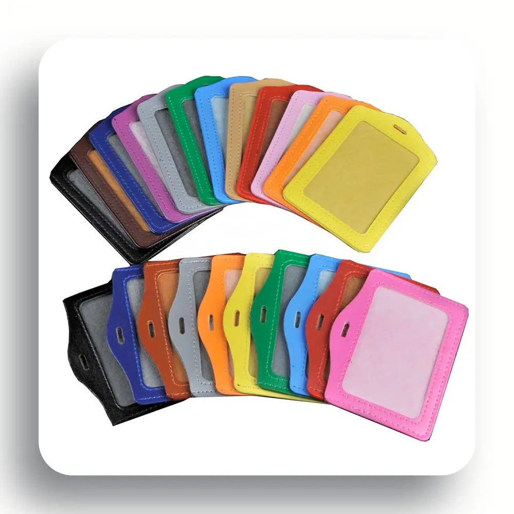 PU Leather ID Card Holder (Single Pocket)