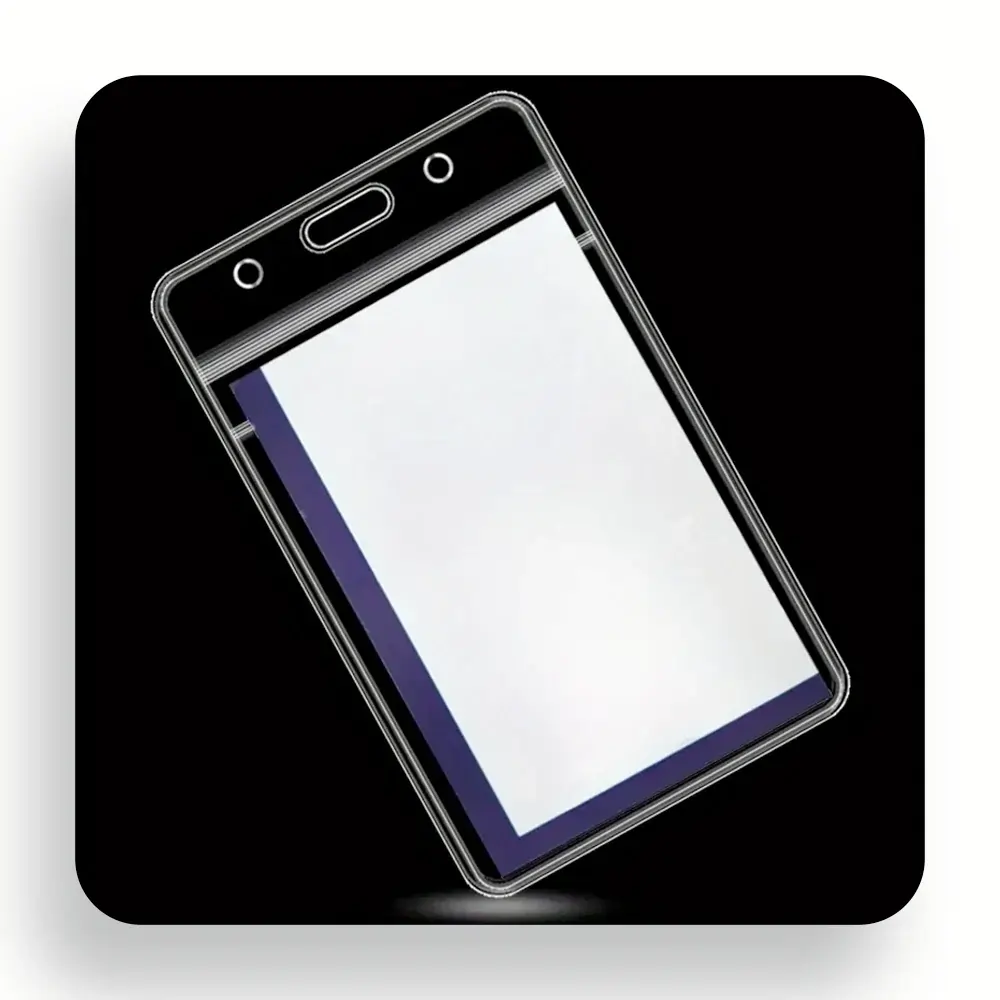 Transparent ID Card Holder