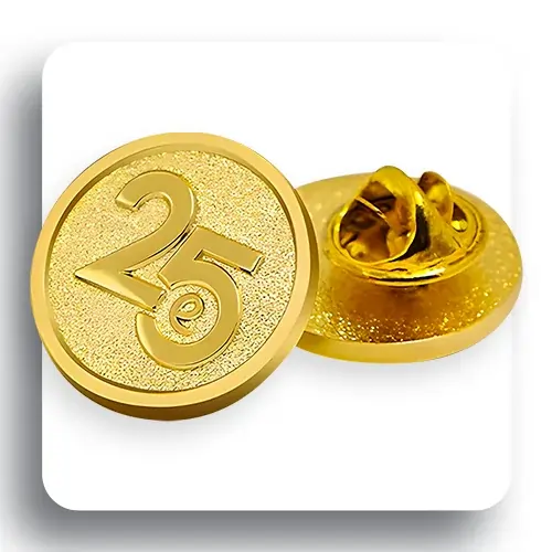 Die Struck Pin Brooch